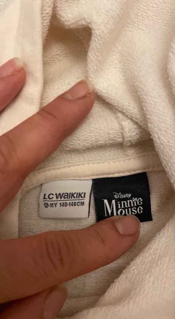 Kız Çocuk Kapüşonlu Sweatshirt Minnie Desenli(11 yaş) ve barbie - Görsel 2