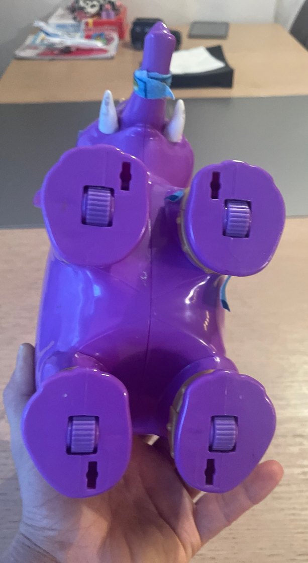 Mor Renkli Fil Figürü - Görsel 3