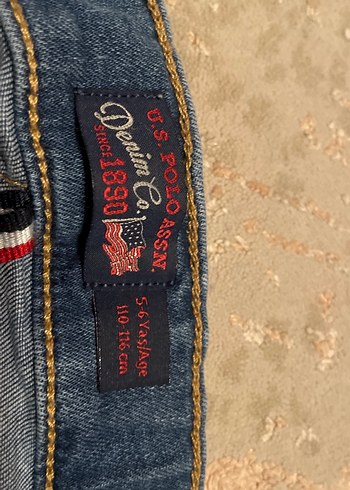 Kız Çocuk  Denim Pantolon - Görsel 3