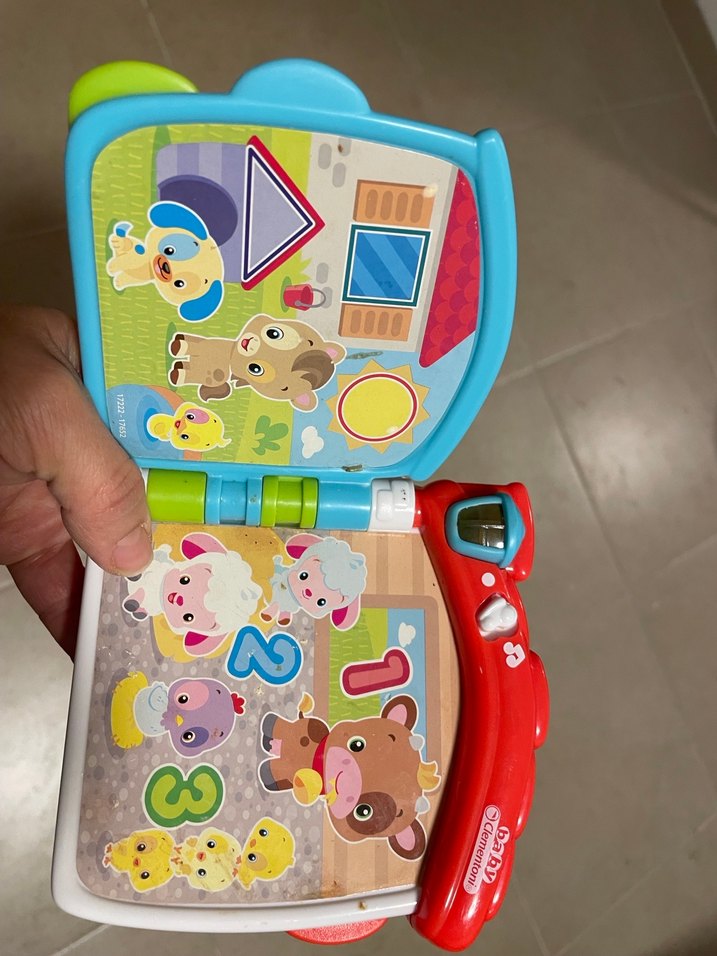 Renkli Eğitici Oyuncak Laptop - Görsel 2