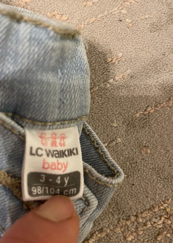 Kız Çocuk Kot Pantolon(3-4 yaş) - Görsel 3