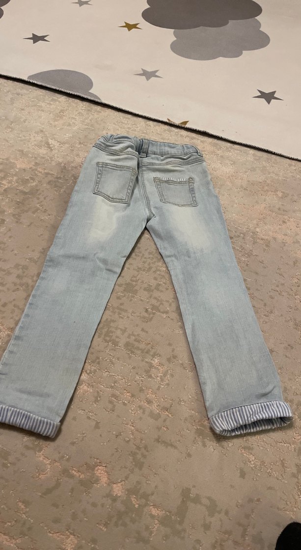 Kız Çocuk Kot Pantolon(3-4 yaş) - Görsel 2