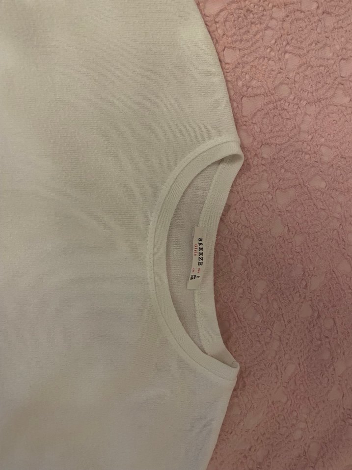 Kız Çocuk Beyaz Uzun Kollu triko kazak(kupsi mağazasından) - Görsel 2