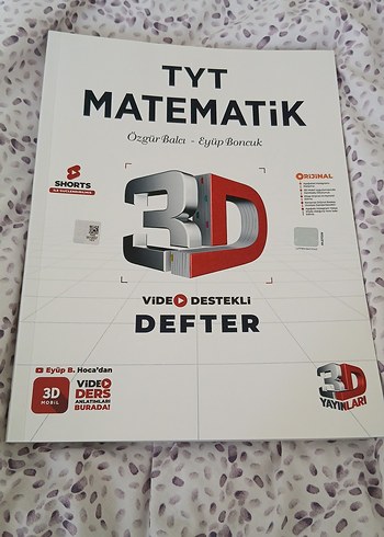 TYT Matematik 3D Video Destekli Defter