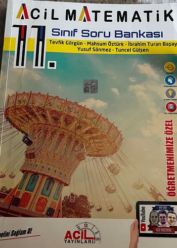 Acil Matematik 11. Sınıf Soru Bankası