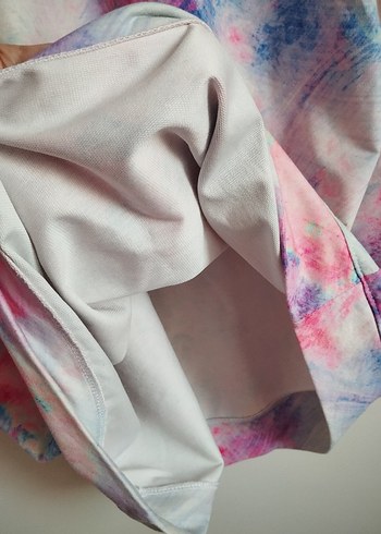 Kadın Oversize Kapüşonlu Tie-Dye Sweatshirt