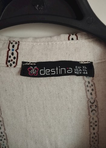 xl Beden ten rengi Renk Nakışlı Bej gömlek