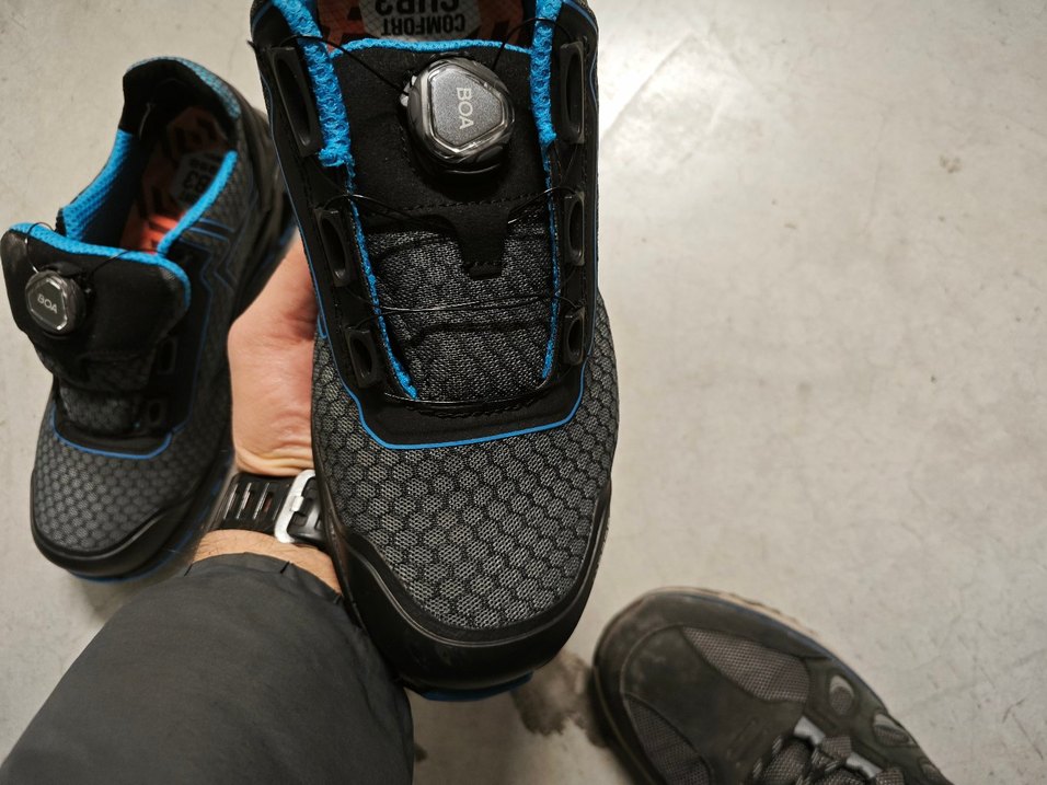 Base otomatik bağcıklı iş ayakkabısı s1p - Görsel 2