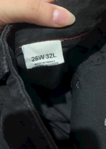 BDG siyah baggy jean - Görsel 3