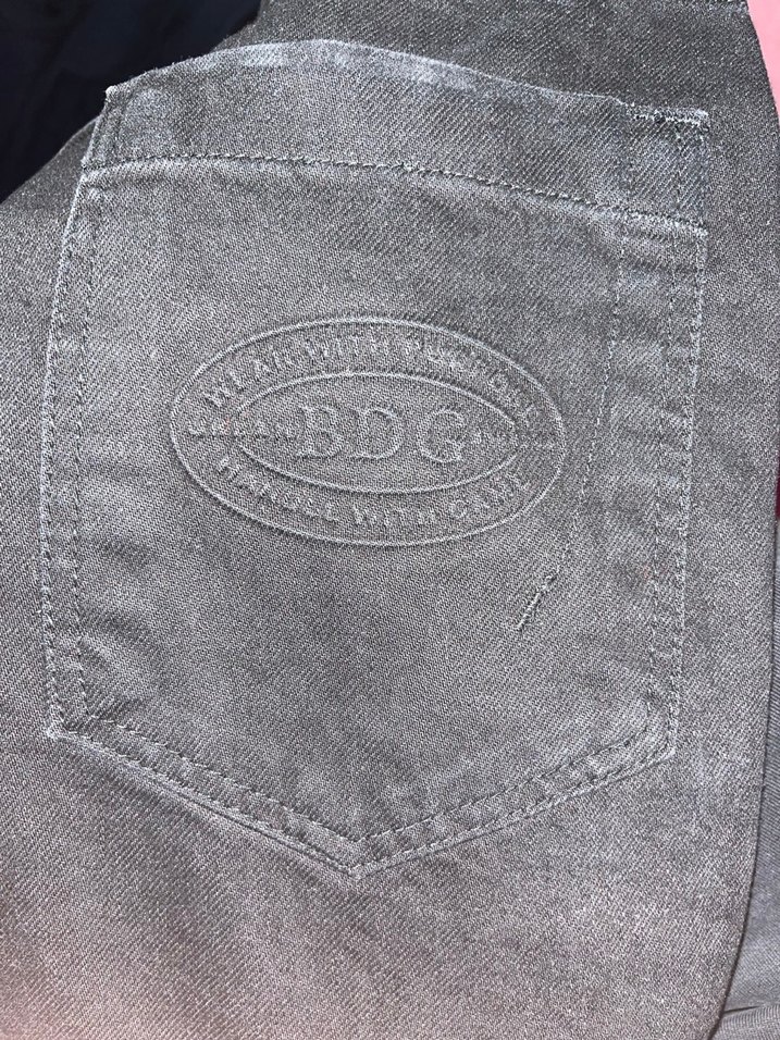 BDG siyah baggy jean - Görsel 4