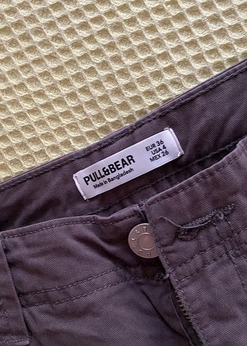 36 Beden pull and bear kargo pantolon