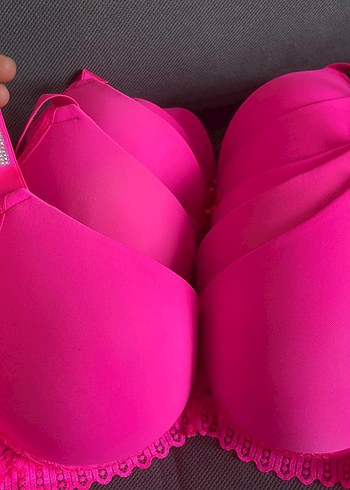 xl Beden Pembe Düz Atletik Sütyen