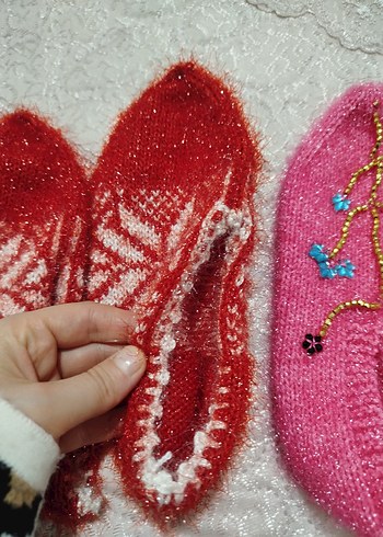 el yapımı kadın patikler. ikisinin fiyatıdır. - Görsel 3