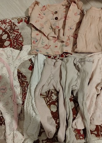 6-12 Ay, 18 cm Beden kız bebek bir yaşa kadar mevcuttur.