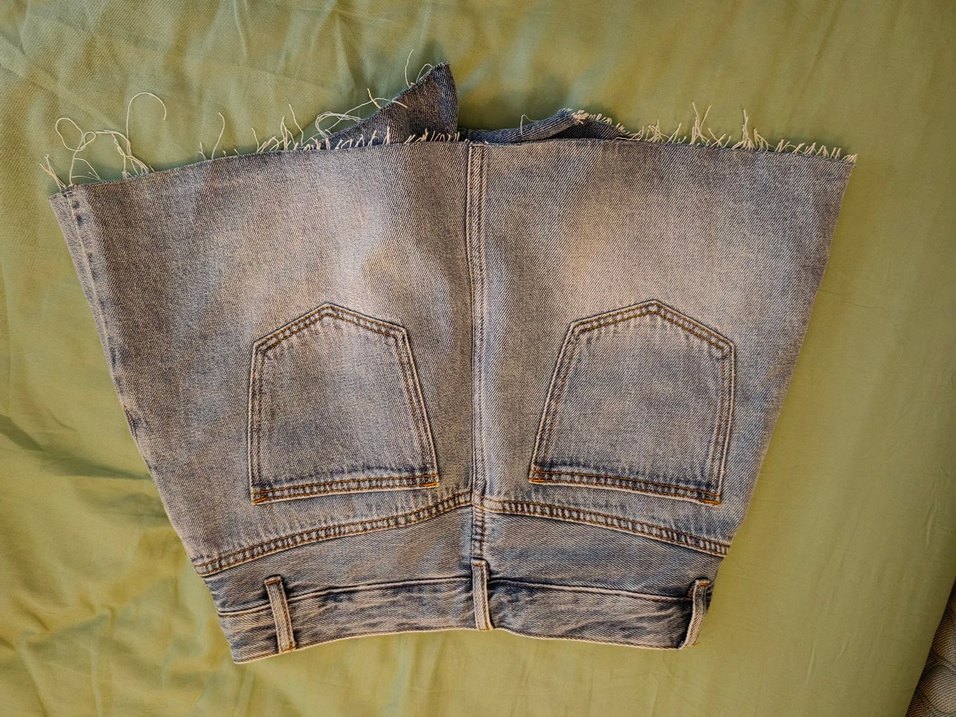 Twist kot şort etek - Görsel 2