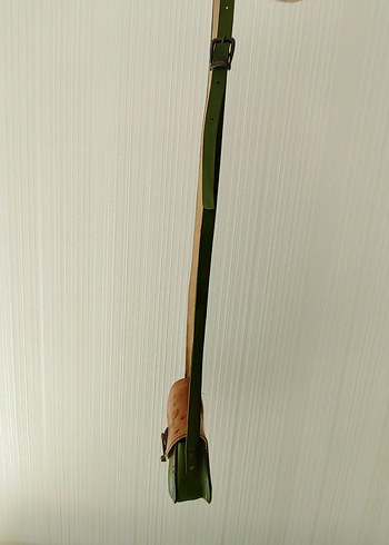 Küçük Prens Yeşil Deri Kadın Çapraz Çanta - Görsel 3