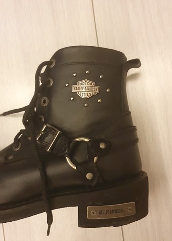 39 Beden Siyah Deri Gotik Stiletto Topuklu Kadın Bot