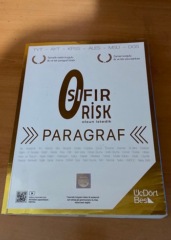 Sıfır Risk Paragraf Soru Bankası