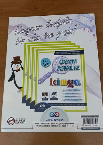 TYT Kimya 45x7 Branş Denemeleri Video Çözümlü