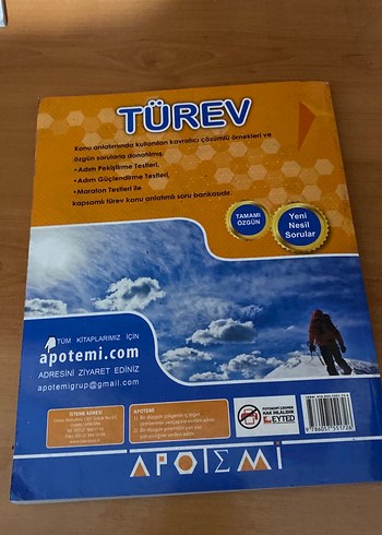  Türev Konu Anlatımlı Soru Bankası