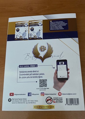 TYT Sosyal Bilimler Branş Denemeleri 30x20