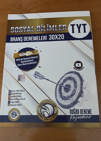TYT Sosyal Bilimler Branş Denemeleri 30x20