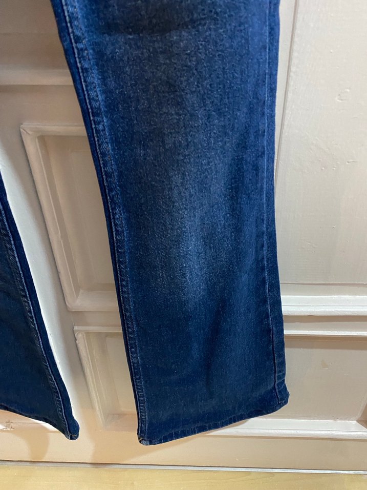 Kadın Lacivert Midi Denim Pantolon - Görsel 3