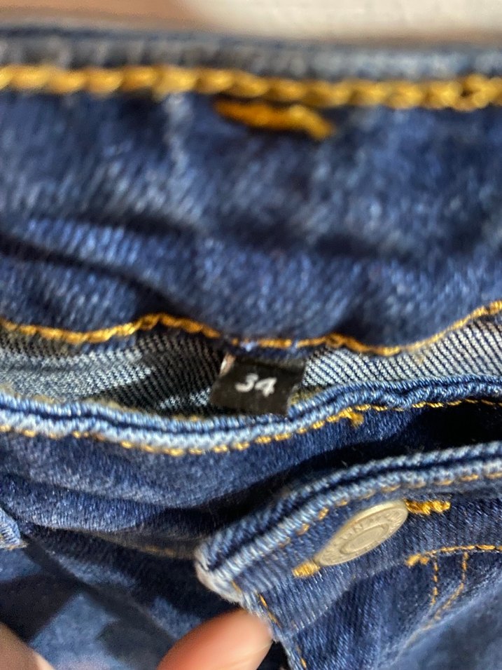 Kadın Lacivert Midi Denim Pantolon - Görsel 2