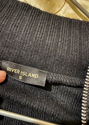 Siyah Fermuarlı Yüksek Yakalı Kadın Triko - Görsel 4