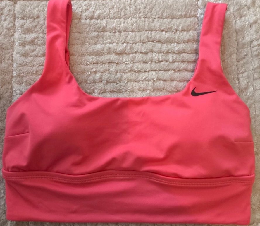Orjinal Nike Koyu Pembe Spor Sütyeni - Görsel 3