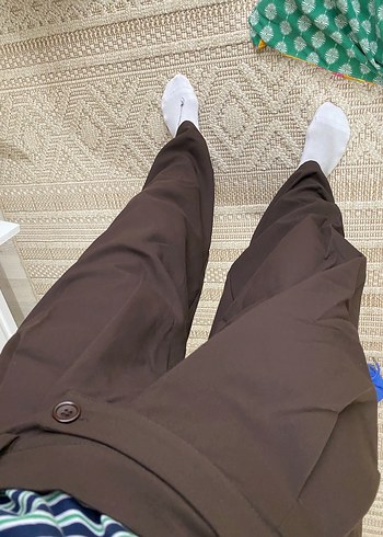 Koton Kahverengi Rahat Kesim Pantolon