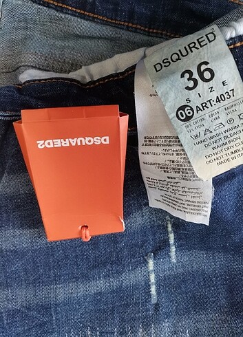 Squared Jeans Yeni Kullanılmamış