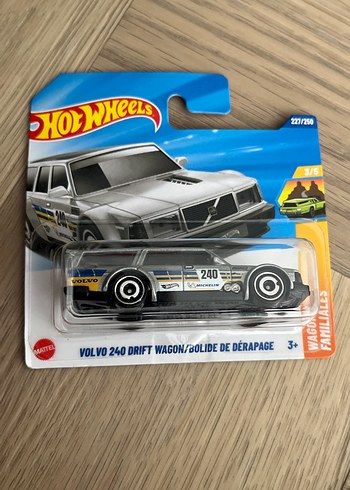Hot Wheels Volvo 240 Drift Wagon Gri Oyuncak Araba