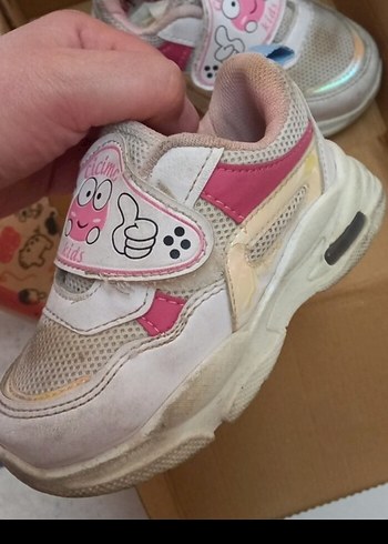 çocuk cırtlı spor ayakkabı - Görsel 2