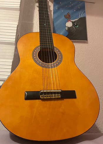 Kahverengi Klasik Gitar - Görsel 2