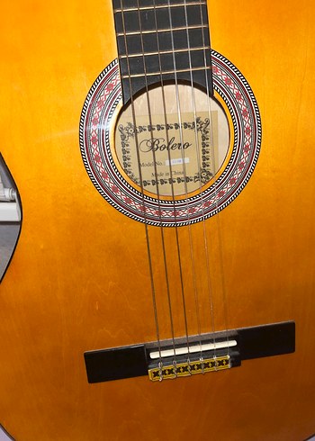 Kahverengi Klasik Gitar - Görsel 4