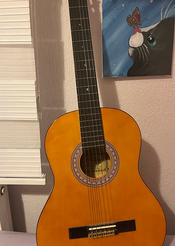 Kahverengi Klasik Gitar - Görsel 3