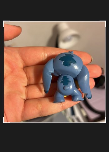 Turkuaz Pastel Stitch Figürü - Görsel 4