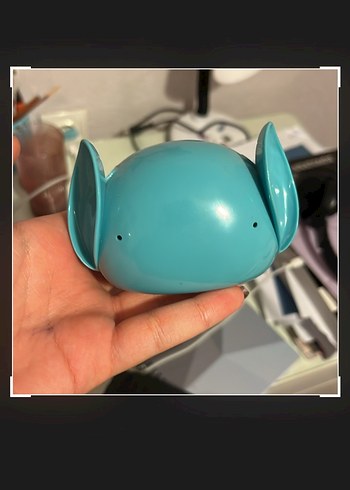 Turkuaz Pastel Stitch Figürü - Görsel 5