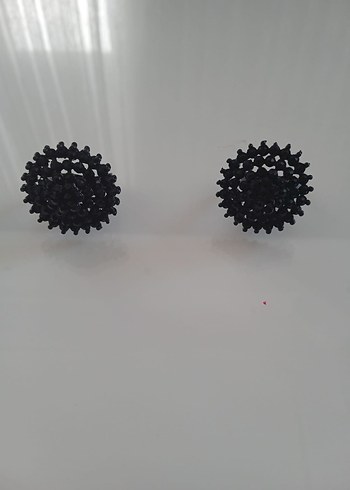 İşlemeli Siyah Gotik Boncuklu Kadın Yüzükleri - Görsel 2