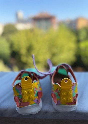 Adidas Kız Çocuk Renkli Bağcıksız Street Sandalet