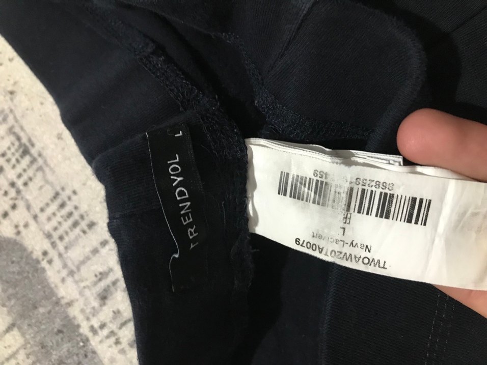 Kadın Siyah Regular Fit Kumaş Pantolon - Görsel 3