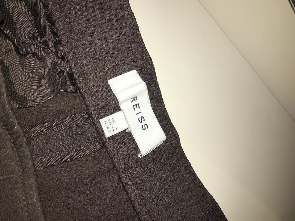 Siyah Rahat Kesim Kadın Kumaş Pantolon - Görsel 3