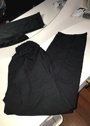 Gri Baskılı Kemerli Kadın Denim Pantolon - Görsel 4