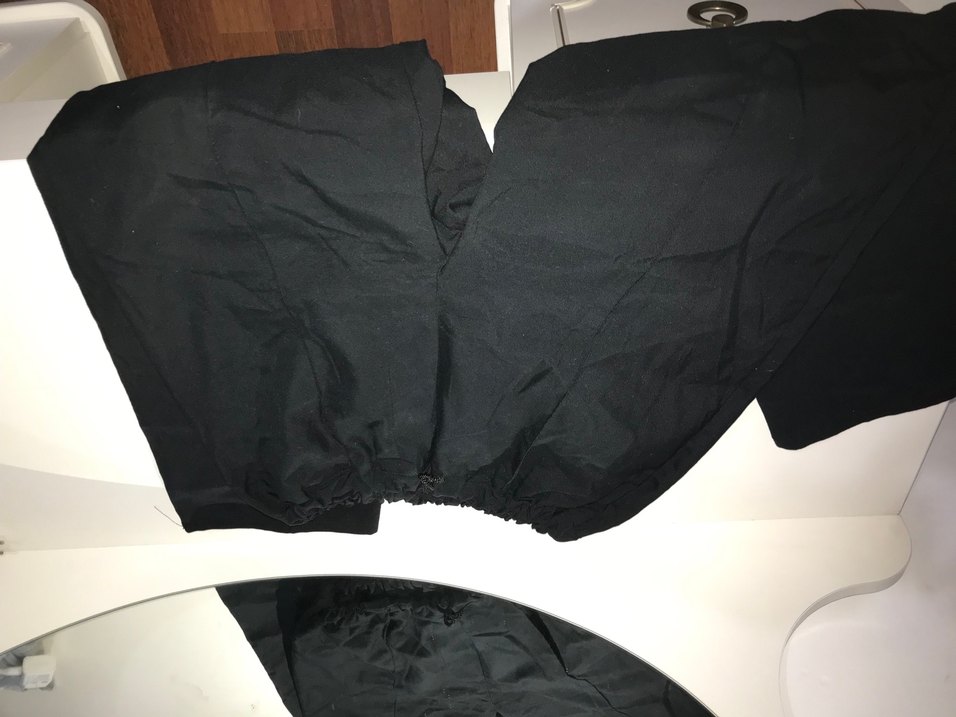 Gri Baskılı Kemerli Kadın Denim Pantolon - Görsel 2