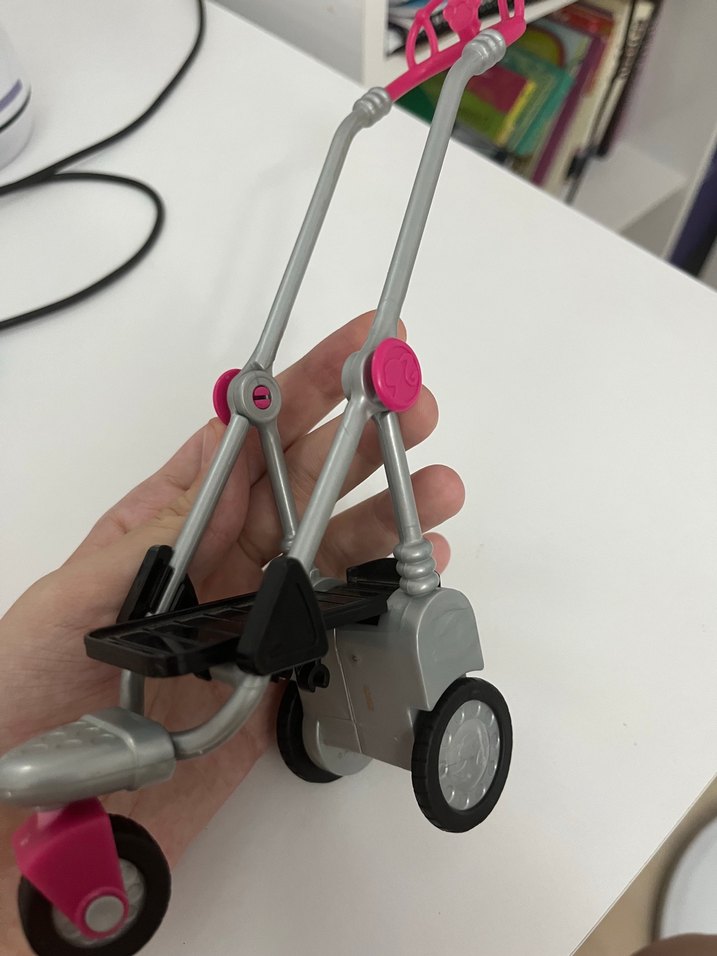 Barbie kopek arabasi set parcasi - Görsel 2