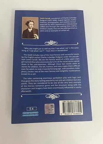 Alice Harikalar Diyarında & Aynanın İçinden Kitap