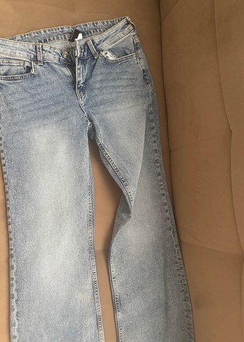 38 Beden Normal Boy Kadın Kot Pantolon DUSUK BEL HM