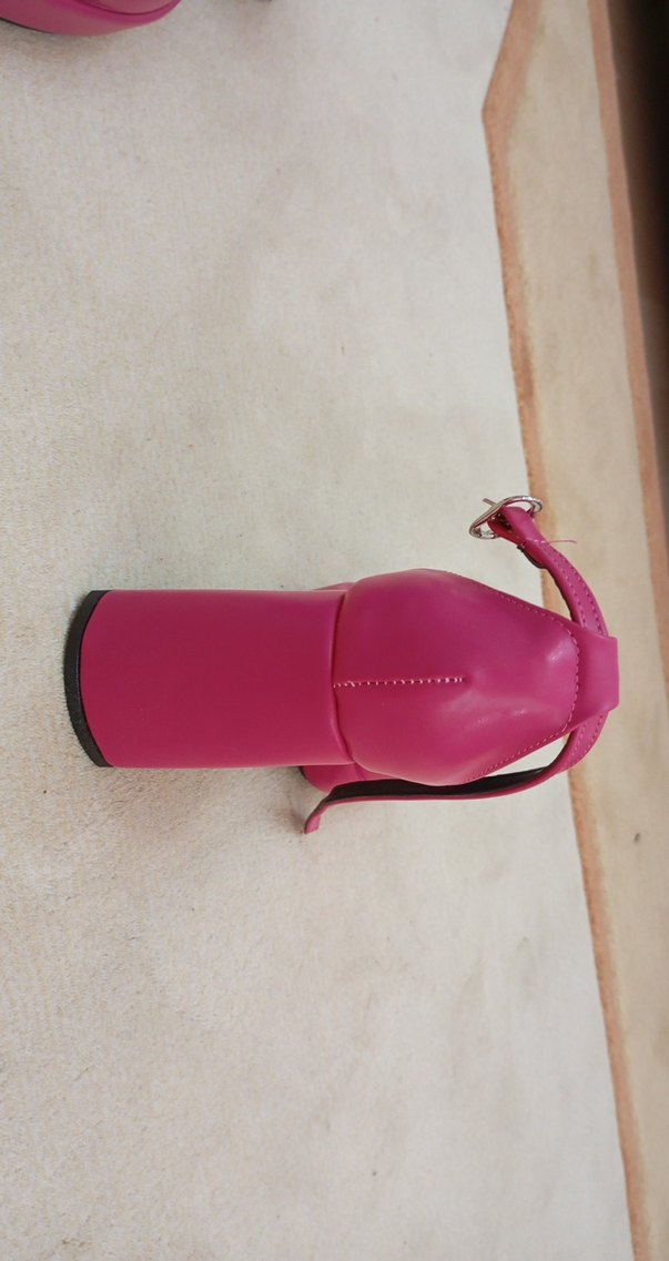 Pembe Kadın Platform Topuklu Ayakkabı - Görsel 3