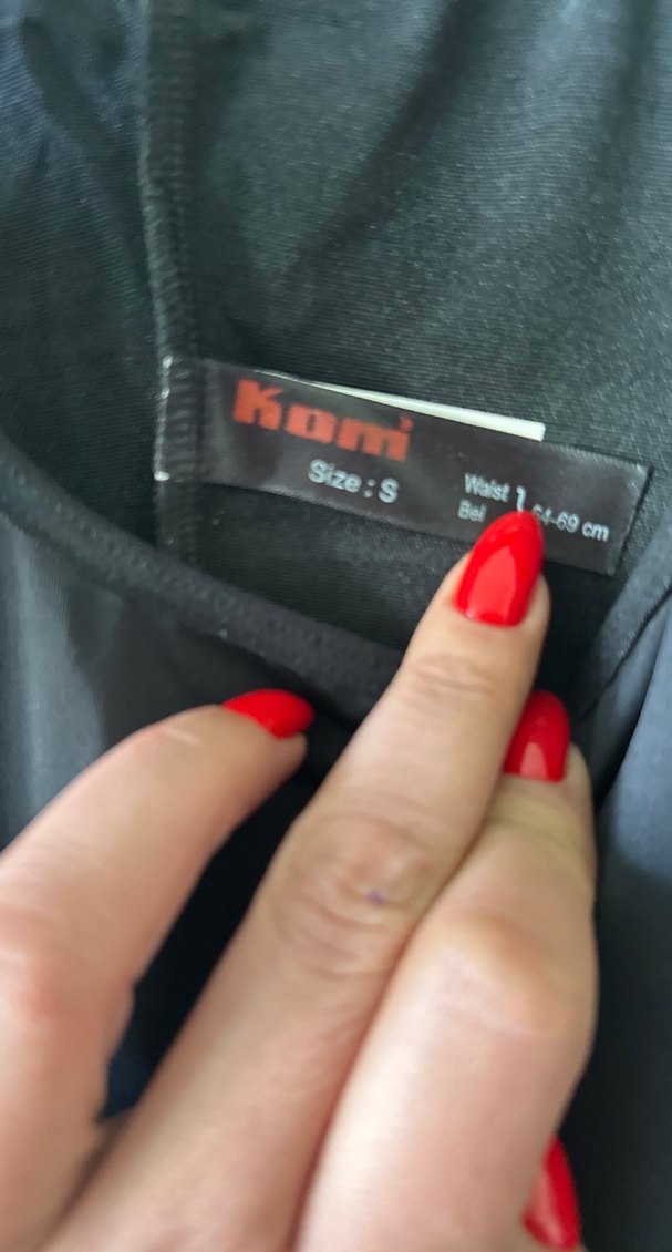 Siyah Midi Hemşire Korsesi - Görsel 2